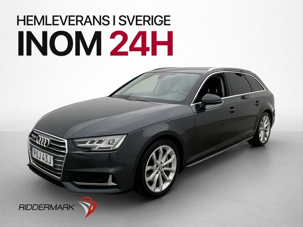 Audi A4 40 TDI 190hk Q Kamera Värmare Matrix Pano Drag - 2019