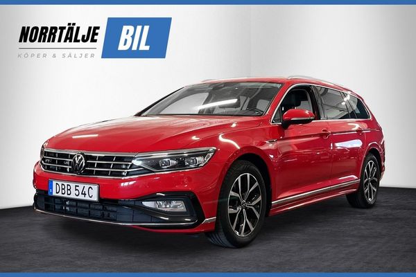 Volkswagen Passat 2.0 200 HK TDI R-LINE COCKPIT DRAG D-VÄRM NAVI CARPLAY - 2023