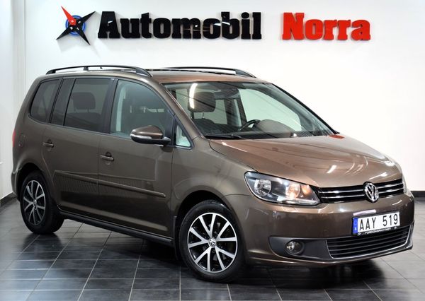 Volkswagen Touran 7-sits 1.6 TDI Masters B-kamera/Pano/Drag - 2014
