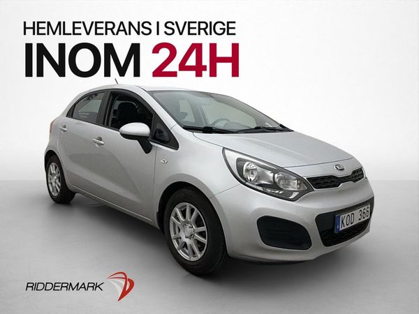 Kia Rio 1.2 CVVT 84hk Edition Värmare 0,5l/mil Låg-Skatt - 2013