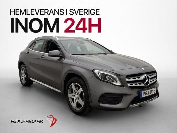 Mercedes GLA220 d 4M AMG Dragkrok Skinn/Alcantara Drag - 2018