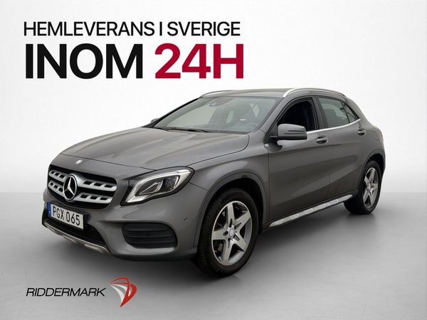 Mercedes GLA220 d 4M AMG Kamera Navi Halvskinn Drag - 2018