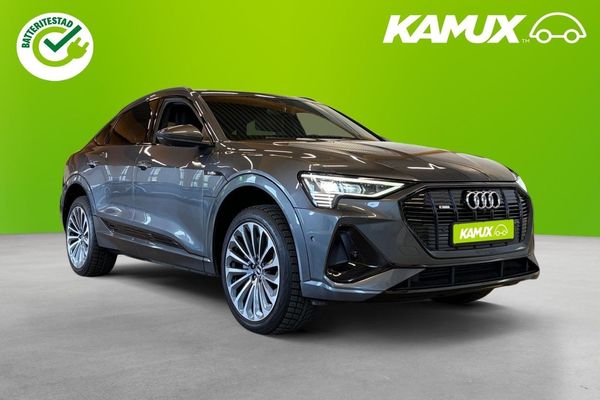 Audi e-tron Sportback 55 quattro S-line 408hk B&O Luftfj Pano Drag - 2021