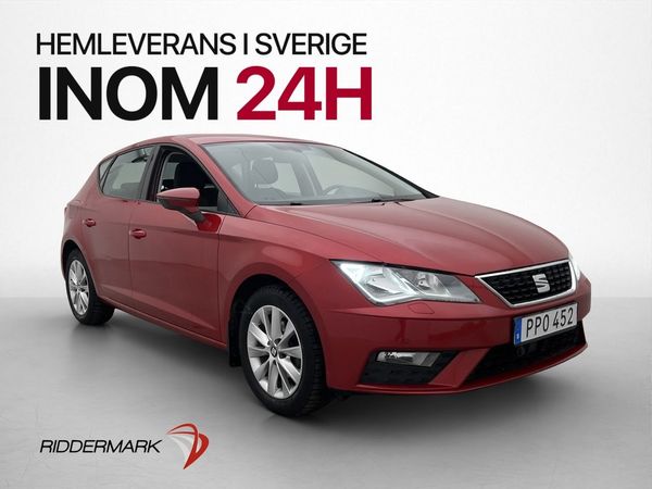 Seat Leon TSI 110hk Style M/K-Värmare P-Sensorer Bluetooth - 2018