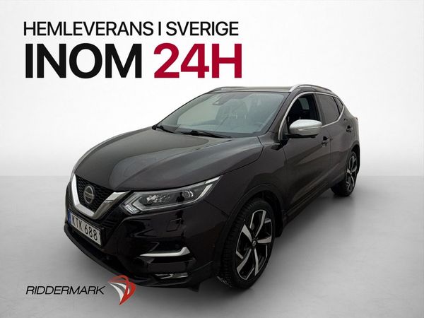 Nissan Qashqai 1.3 160hk Tekna+ Pano Bose 360° Skinn Elstol - 2019