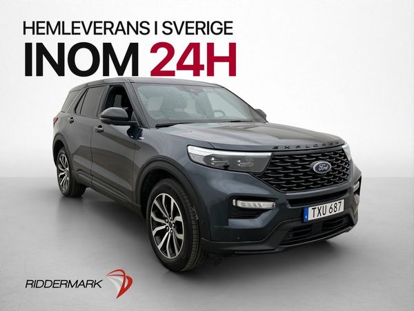 Ford Explorer 457hk AWD ST 7-Sits Pano B&O MOMS 360° Drag - 2022