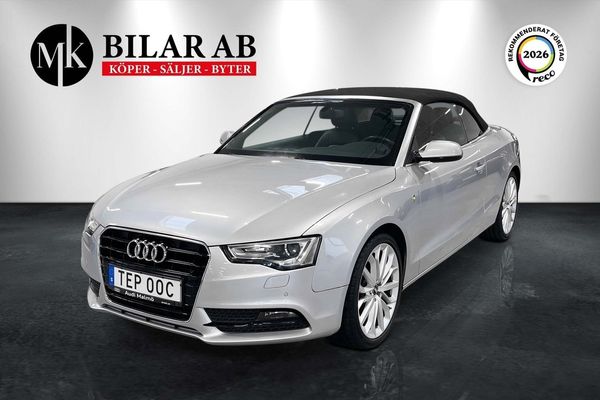 Audi A5 Cabriolet 2.0 TFSI Nyservad / Navi / Ränta 6.95% - 2015