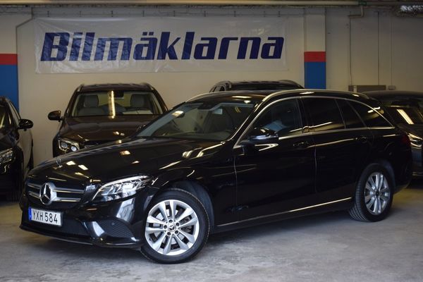 Mercedes C220 T d 4MATIC Avantgarde VÄRMARE/DRAG/KAMERA/NAVI/S&V - 2019