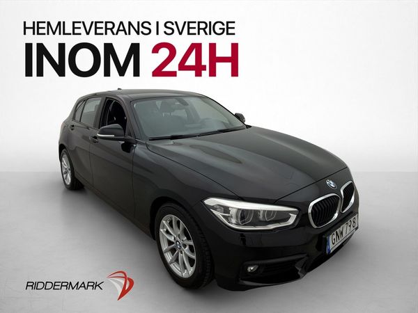 BMW 118 i Advantage 0,60l/mil ISOFIX Keyless Svensksåld - 2019