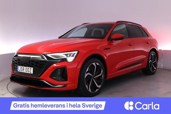 Audi Q8 55 e-tron S-line Pano Kamera B&O Elstol Drag AdpFart - 2024