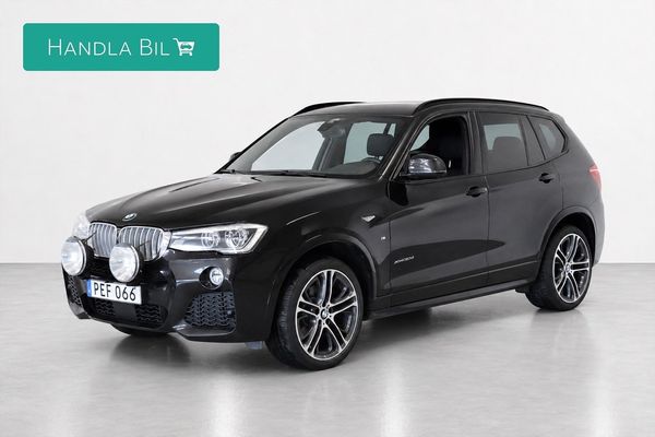 BMW X3 xDrive30d M Sport D-Värm Skinn Pano HUD H/K Drag SoV - 2017