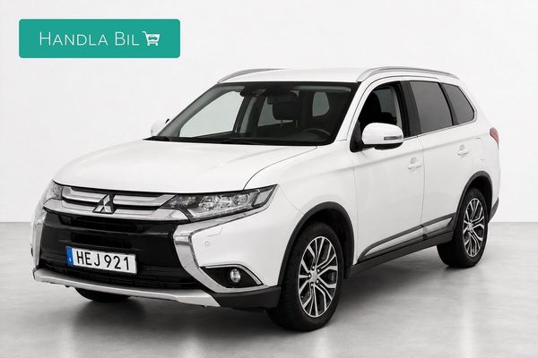 Mitsubishi Outlander 2.2 Di-D 4WD Comfort 7-sits M-Värm Drag SoV-hjul - 2017