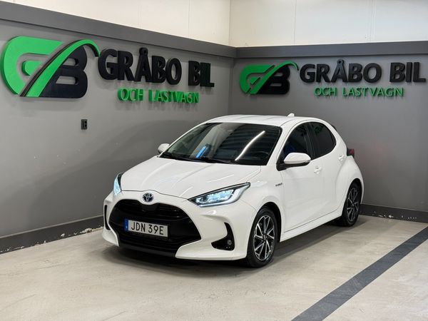 Toyota Yaris Hybrid CVT Active Plus Euro 6 AUTOMAT B-KAM MOMSAD - 2021