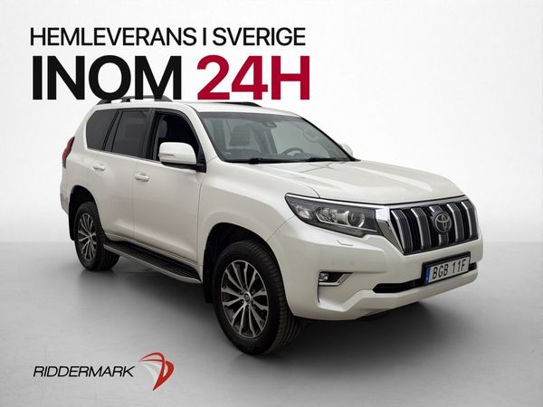 Toyota Land Cruiser 2.8 D 4WD Skinn Drag Värmare 2 Brukare - 2019