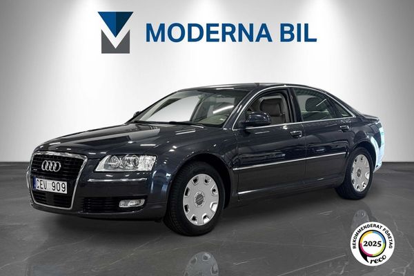 Audi A8 V6 Luftfjädring Bose Värmare Taklucka 233hk - 2009