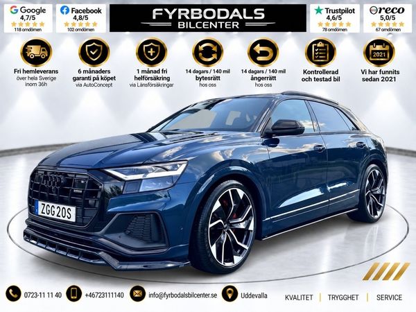 Audi Q8 50 TDI Quattro 286hk *RSQ8 Optik* Cockpit Pano S-Line - 2019