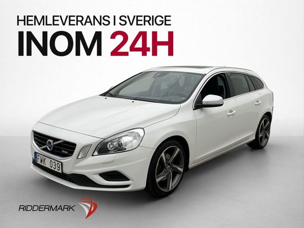 Volvo V60 T4 Polestar R-Design 2-Brukare Taklucka Navi Drag - 2012