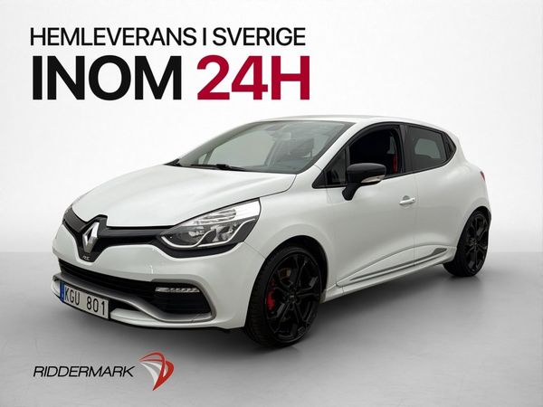 Renault Clio RS 1.6 TCe 200hk 1-Brukare BASS-Reflex Sensorer - 2014