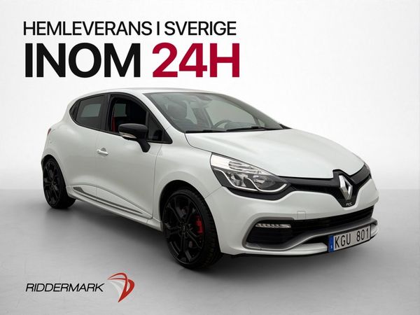 Renault Clio RS 1.6 TCe 200hk 1-Brukare BASS-Reflex Sensorer - 2014