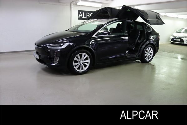 Tesla Model X 100D 423HK 6 SITS MOMSBIL 16000 MIL V-HJUL - 2017