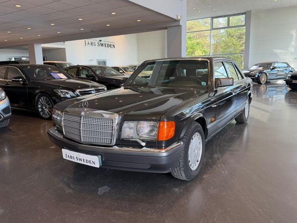 Mercedes S560 SEL UNIK / BARNFIND / 2 ÄGARE / 9500 MIL - 1989