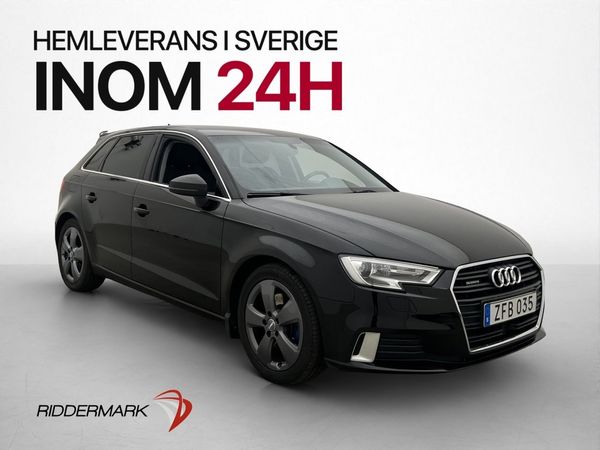 Audi A3 2.0 TFSI Quattro 190hk Proline Adaptiv-Farth PDC - 2018