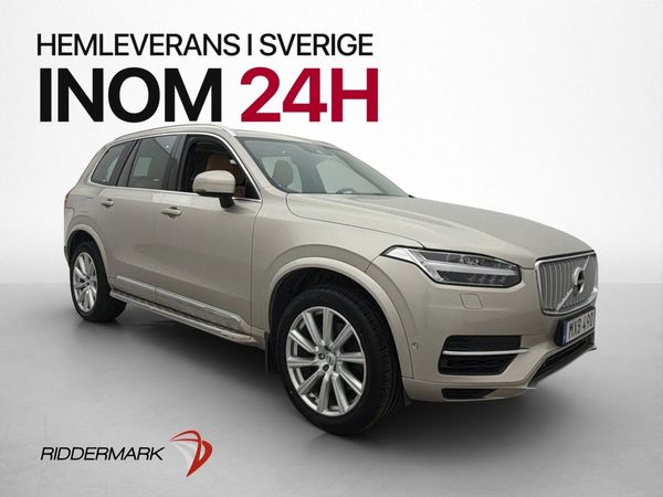Volvo XC90 T8 AWD Inscription Pano 7-sits Värm Kamera Drag - 2016