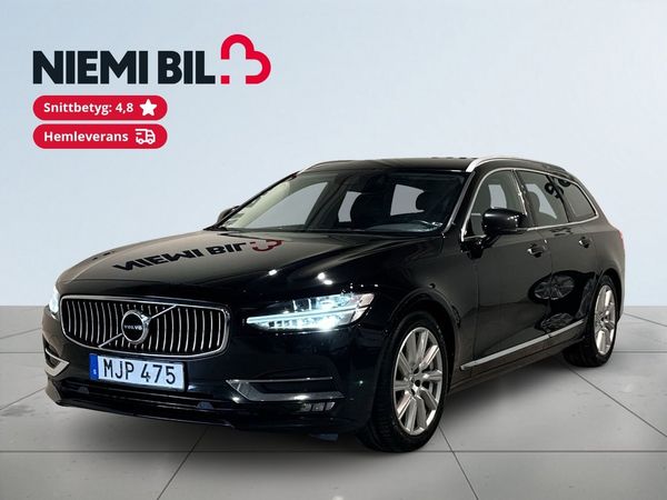 Volvo V90 D4 AWD Inscription Drag Pvärm Skinn Kamera GPS SoV - 2018