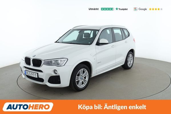 BMW X3 xDrive20d M Sport / Dragkrok, PDC - 2017