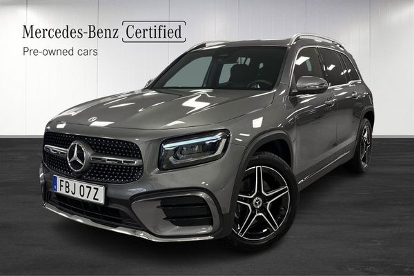 Mercedes GLB200 AMG 7-Sits Premium Värmare Rattvärme Drag - 2025