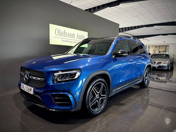Mercedes GLB200 AMG Premium 7 sits Värmare Glastak Drag - 2025