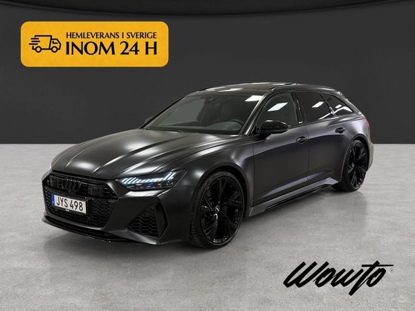 Audi RS6 Avant V8 600HK /DRC /360 /Laser /Pano /Sv-Såld - 2021
