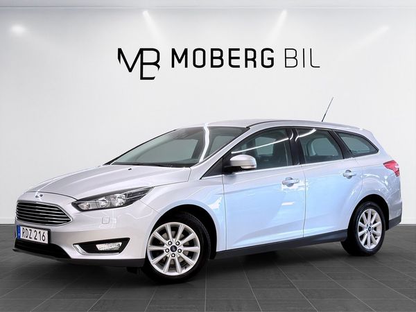 Ford Focus Kombi 1.0 EcoBoost 100hk Titanium Keyless PDC CarPlay - 2017