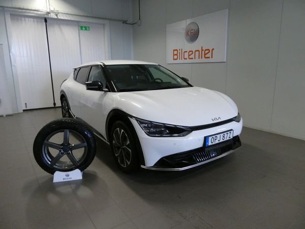 Kia EV6 77.4 kWh AWD Skinn-Värmare-Kamera-Navi-SoV - 2024