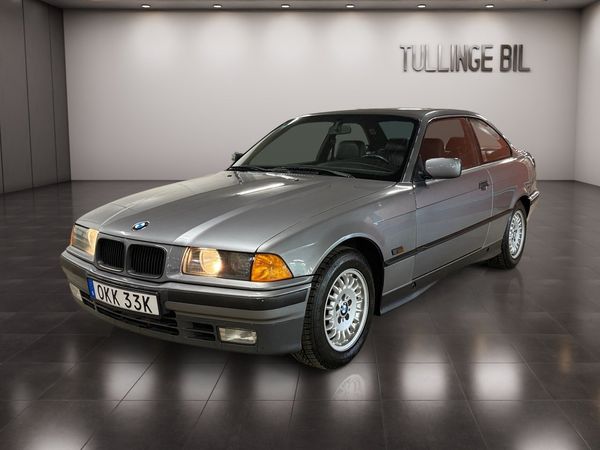 BMW 320 I Coupé Manuell Helläder Rostfri - 1993