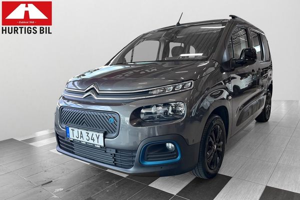 Citroen e-Berlingo 50 kWh 5 sits Dragkrok-Gps -Backkamera - 2023