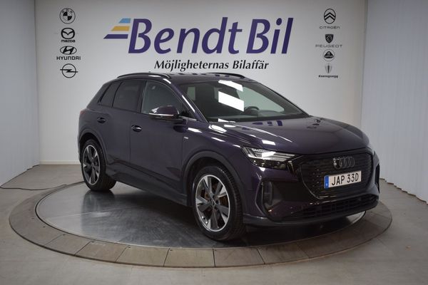 Audi Q4 e-tron 50 e-tron Quattro S line Selection Välutrust/1 ägare - 2024