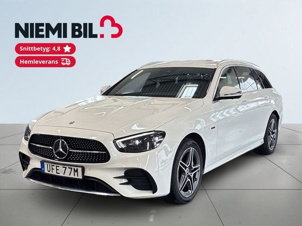 Mercedes E300 T de 4MATIC 9G-Tronic AMG Line /Dragkrok/MOMS - 2021