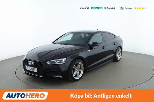 Audi A5 Sportback 45 TFSI Quattro S-Line / B&O, Värmare - 2019