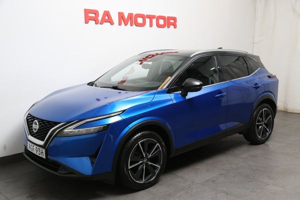 Nissan Qashqai 1,3 DIG-T XTRONIC-CVT Tekna Design Panorama Motorv Drag - 2021