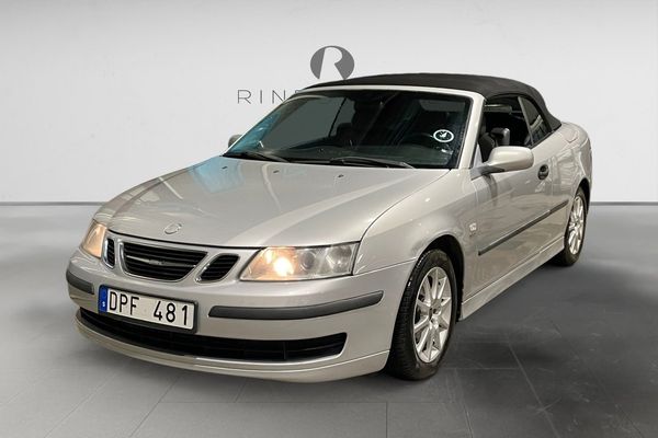 Saab 9-3 Cabriolet 1.8t 150 HK AUT LINEAR 19600MIL FARTHÅLLARE - 2005