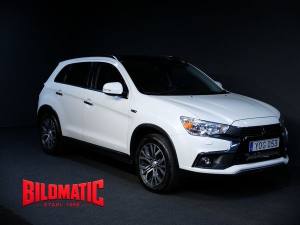Mitsubishi ASX 2,2D AUT 4WD Business NAV Panorama Skinn Drag Motorvärm - 2017
