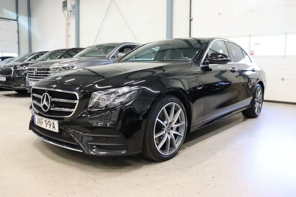 Mercedes E220 d 4MATIC AMG 1-Ägare 360° Pano HuD Burmester 194hk - 2020