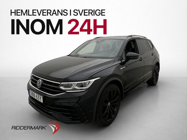Volkswagen Tiguan Allspace 2.0 TDI R Line Black Drag Värm - 2022