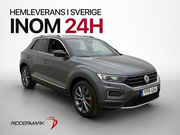 Volkswagen T-Roc TSI 4M 190hk GT Cockpit P-Värmare CarPlay - 2018