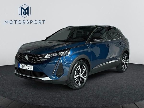 Peugeot 3008 1.2 PT 130hk Aut GT Dragkrok Navi Adap-farth Backkamera - 2023