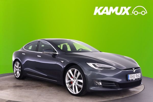 Tesla Model S P100D Ludicrous 761hk Uppgrad AutoPilot Luftfjäd Kolfib - 2019