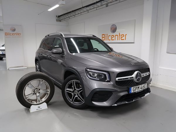 Mercedes GLB200 d 4M AMG 7-sits V-Däck ingår Drag-Kamera-Värmare-Fo - 2022