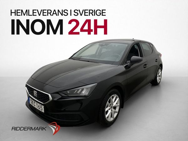 Seat Leon eTSI Style Cockpit Rattvä CarPlay ISOFIX 0,45l/mil - 2021