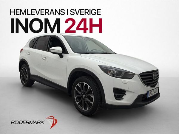 Mazda CX-5 2.2 175hk AWD Optimum Värmare Drag BOSE Kamera - 2016